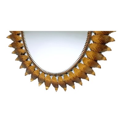 Mid-Century Sun Wall Mirror-LLP-1741797