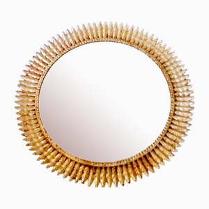 Mid-Century Sun Wall Mirror-LLP-1705336