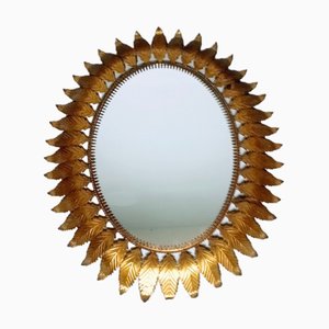 Mid-Century Sun Wall Mirror-LLP-1741797