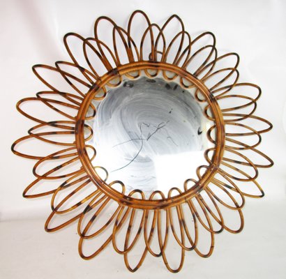 Mid-Century Sunburst Mirror, 1950s-ZVO-566845