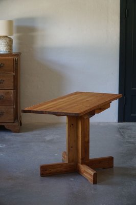 Mid-Century Swedish Asymmetrical Folding Flip Table in Pine, 1950s-MXF-1007409