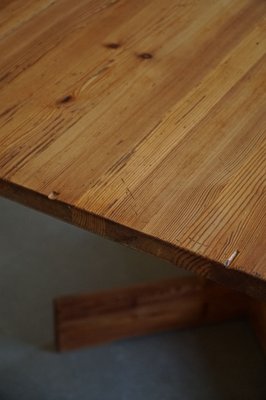 Mid-Century Swedish Asymmetrical Folding Flip Table in Pine, 1950s-MXF-1007409