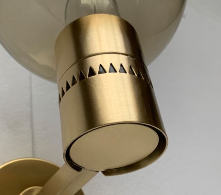 Mid-Century Swedish Brass Wall Lamps by Hans-Agne Jakobsson for Hans-Agne Jakobsson Ab, Markaryd, 1960s, Set of 2-UAH-1438718