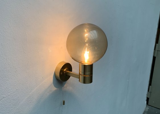 Mid-Century Swedish Brass Wall Lamps by Hans-Agne Jakobsson for Hans-Agne Jakobsson Ab, Markaryd, 1960s, Set of 2-UAH-1438718