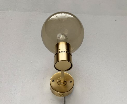 Mid-Century Swedish Brass Wall Lamps by Hans-Agne Jakobsson for Hans-Agne Jakobsson Ab, Markaryd, 1960s, Set of 2-UAH-1438718