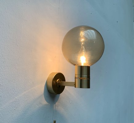 Mid-Century Swedish Brass Wall Lamps by Hans-Agne Jakobsson for Hans-Agne Jakobsson Ab, Markaryd, 1960s, Set of 2-UAH-1438718