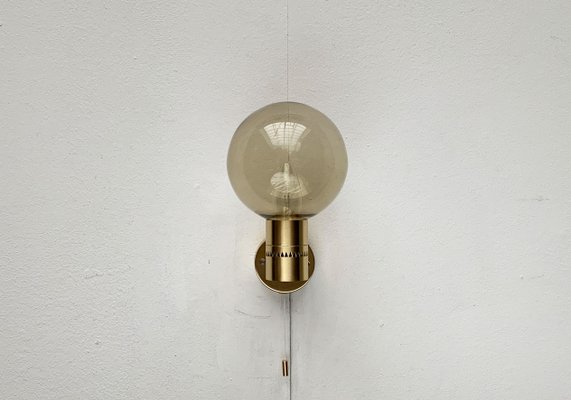 Mid-Century Swedish Brass Wall Lamps by Hans-Agne Jakobsson for Hans-Agne Jakobsson Ab, Markaryd, 1960s, Set of 2-UAH-1438718