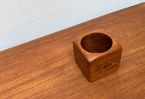 Mid-Century Swedish Former Tabacco Tobak Teak Box Bowl from Sowe Svestad, 1960s-UAH-1334593