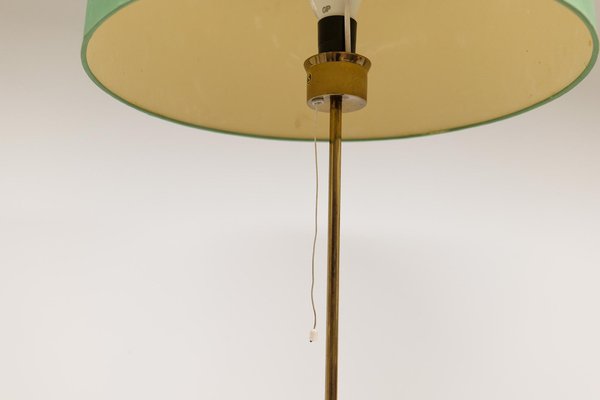 Mid-Century Swedish G-024 Floor Lamp in Brass from Bergboms, 1960s-UYK-1241604