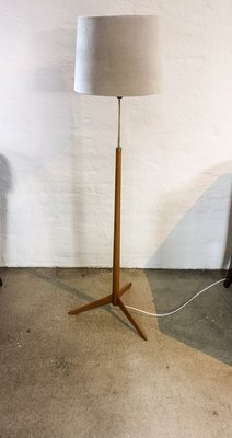 MId-Century Swedish Model G-34 Floor Lamp by Alf Svensson for Bergboms, 1950s-UYK-771497