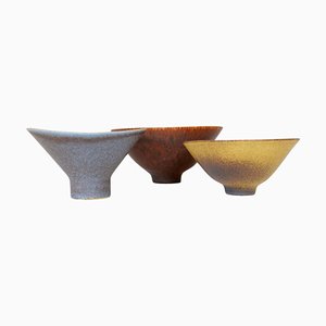 Mid-Century Swedish Modern Bowls by Carl-Harry Stålhane for Rörstrand, Set of 3-UYK-1191709