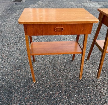 Mid-Century Swedish Modern Teak Nightstands, 1960s, Set of 2-MXB-1239966