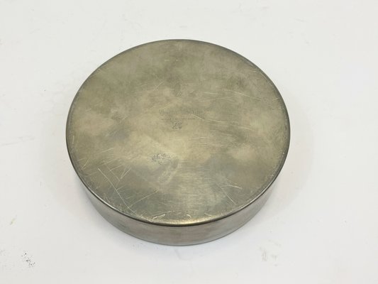 Mid-Century Swedish Pewter Jar by Ystad Tenn-SFW-1177371