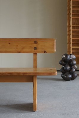 Mid-Century Swedish Pine Bench by Carl Malmsten for Karl Andersson & Söner, 1960s-MXF-987778