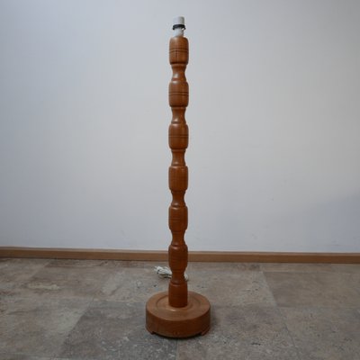 Mid-Century Swedish Pine Floor Lamp-JRP-1091538