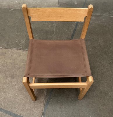 Mid-Century Swedish Safari Chair, 1960s, Set of 3-UAH-1776367