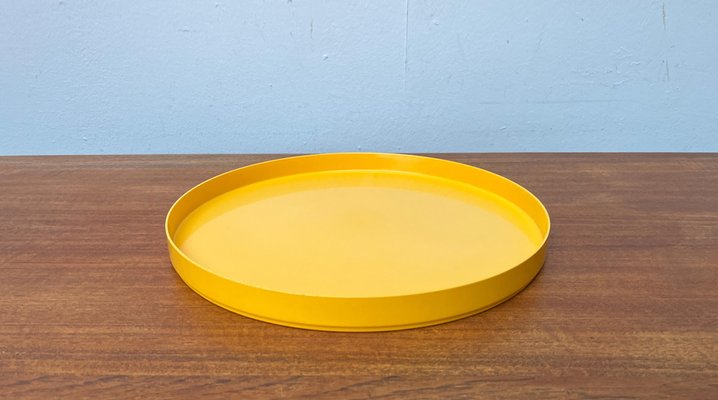 Mid-Century Swedish Space Age Yellow Melamin Tray, 1960s-UAH-1824267