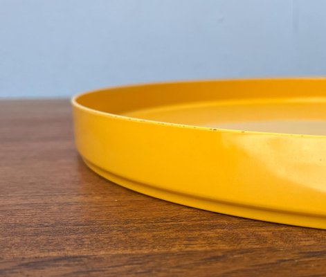 Mid-Century Swedish Space Age Yellow Melamin Tray, 1960s-UAH-1824267