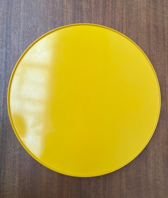 Mid-Century Swedish Space Age Yellow Melamin Tray, 1960s-UAH-1824267