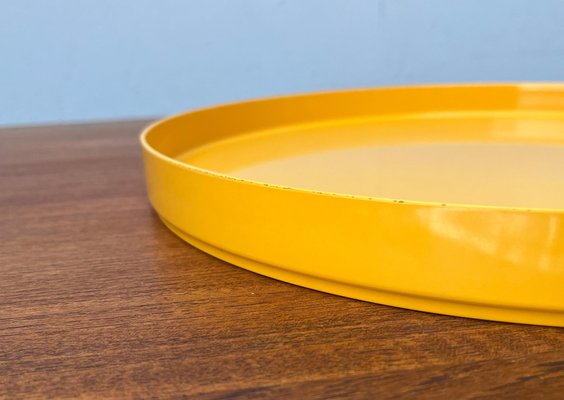 Mid-Century Swedish Space Age Yellow Melamin Tray, 1960s-UAH-1824267