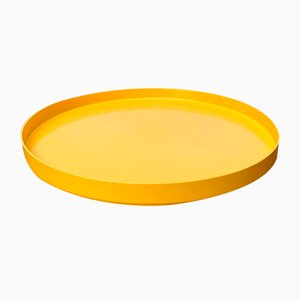 Mid-Century Swedish Space Age Yellow Melamin Tray, 1960s-UAH-1824267