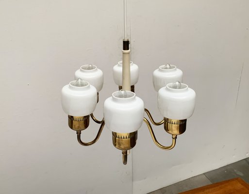 Mid-Century Swedish T526 Chandelier by Hans-Agne Jakobsson for Hans-Agne Jakobsson AB-UAH-1093930