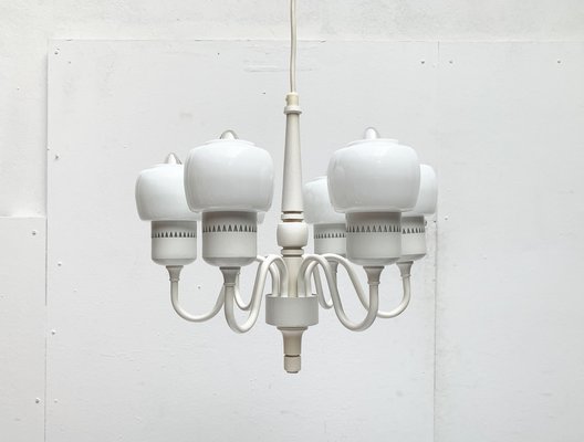 Mid-Century Swedish T526 Chandelier by Hans-Agne Jakobsson for Hans-Agne Jakobsson Ab, 1960s-UAH-1240568