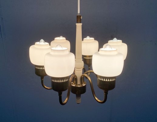 Mid-Century Swedish T526 Chandelier by Hans-Agne Jakobsson for Hans-Agne Jakobsson AB-UAH-1093930