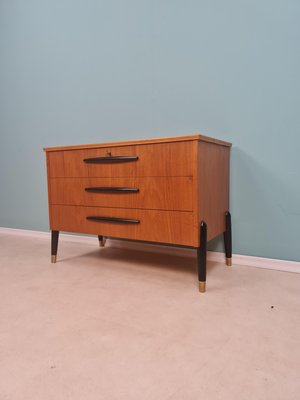 Mid-Century Swedish Teak Chest of Drawers from Bröderna Gustafssons, 1960s-IQR-1215994