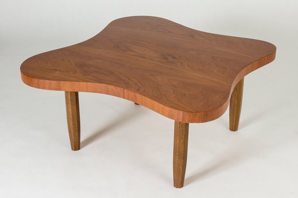 Mid-Century Swedish Teak Coffee Table by Sten Blomberg for Meeths, 1942-NL-800656