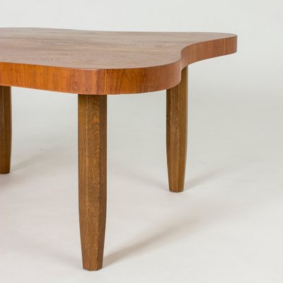 Mid-Century Swedish Teak Coffee Table by Sten Blomberg for Meeths, 1942-NL-800656