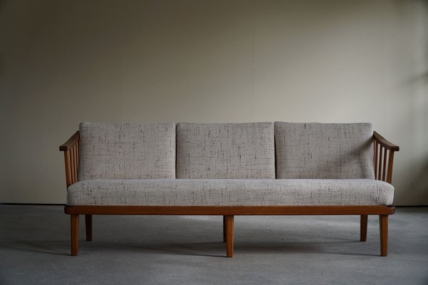 Mid-Century Swedish Visingsö 3-Seater Sofa by Carl Malmsten for O. H. Sjögren, 1960s-MXF-1008650