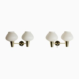 Mid-Century Swedish Wall Lamps, Set of 2-NL-1221241