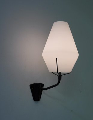 Mid-Century Swedish Wall Light in Metal and Glass from ASEA-FM-1179561