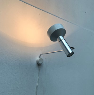 Mid-Century Swiss Minimalist Minilux Wall Lamp by Rosemarie and Rico Baltensweiler for Baltensweiler, 1960s-UAH-1353139