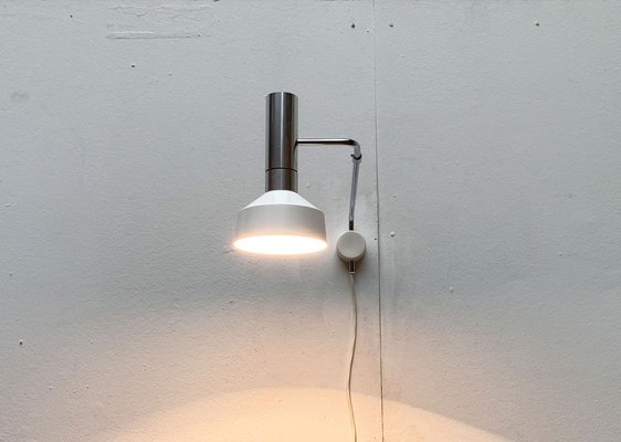 Mid-Century Swiss Minimalist Minilux Wall Lamp by Rosemarie and Rico Baltensweiler for Baltensweiler, 1960s-UAH-1353139