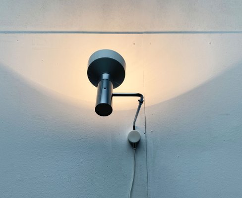 Mid-Century Swiss Minimalist Minilux Wall Lamp by Rosemarie and Rico Baltensweiler for Baltensweiler, 1960s-UAH-1353139