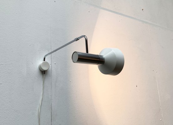 Mid-Century Swiss Minimalist Minilux Wall Lamp by Rosemarie and Rico Baltensweiler for Baltensweiler, 1960s-UAH-1353139