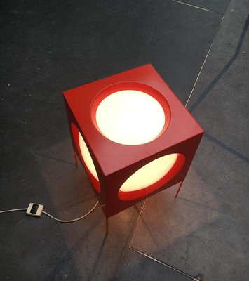 Mid-Century Swiss Space Age Cube Floor Lamp from BAG Turgi-UAH-858411