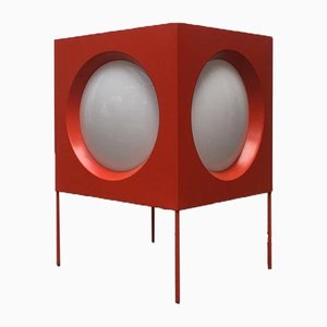 Mid-Century Swiss Space Age Cube Floor Lamp from BAG Turgi-UAH-858411