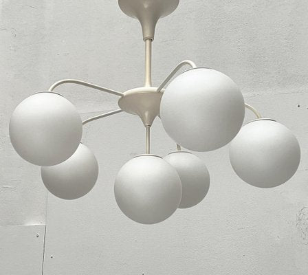 Mid-Century Swiss Space Age Pendant Chandelier by E. R. Nele for Temde, 1960s-UAH-1811745