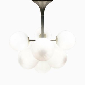 Mid-Century Swiss Space Age Pendant Chandelier Lamp by E. R. Nele for Temde, 1960s-UAH-1811748