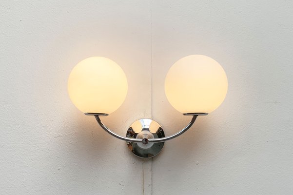 Mid-Century Swiss Space Age Sconce by E.R. Nele for Temde, 1960s-UAH-1240576