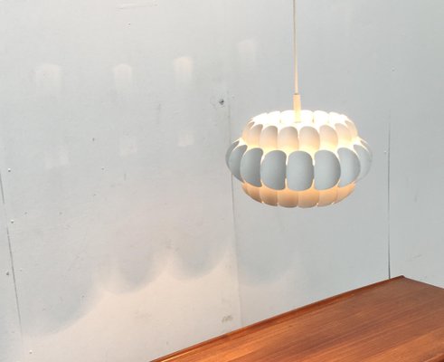 Mid-Century Swiss White Metal Pendant Lamp by H. Zender for Temde-UAH-852164