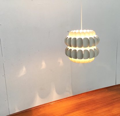 Mid-Century Swiss White Metal Pendant Lamp by H. Zender for Temde-UAH-852166