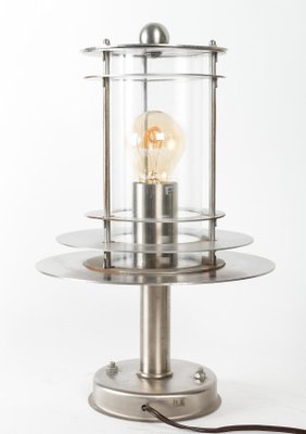 Mid-Century Table Lamp in Steel, 1950s-WFS-1741936