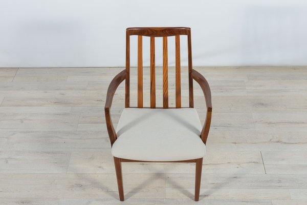 Mid-Century Teak and Fabric Dining Chairs by Leslie Dandy for G-Plan, 1960s, Set of 6-NIT-1371447