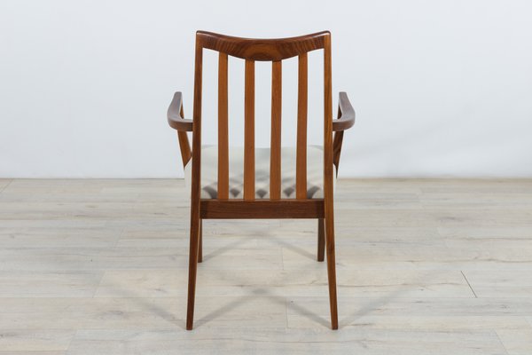 Mid-Century Teak and Fabric Dining Chairs by Leslie Dandy for G-Plan, 1960s, Set of 8-NIT-1370742