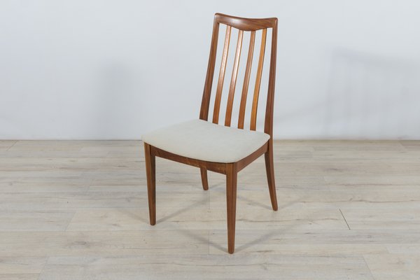 Mid-Century Teak and Fabric Dining Chairs by Leslie Dandy for G-Plan, 1960s, Set of 8-NIT-1370742