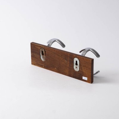 Mid-Century Teak and Metal Coat Rack-IXK-1313272